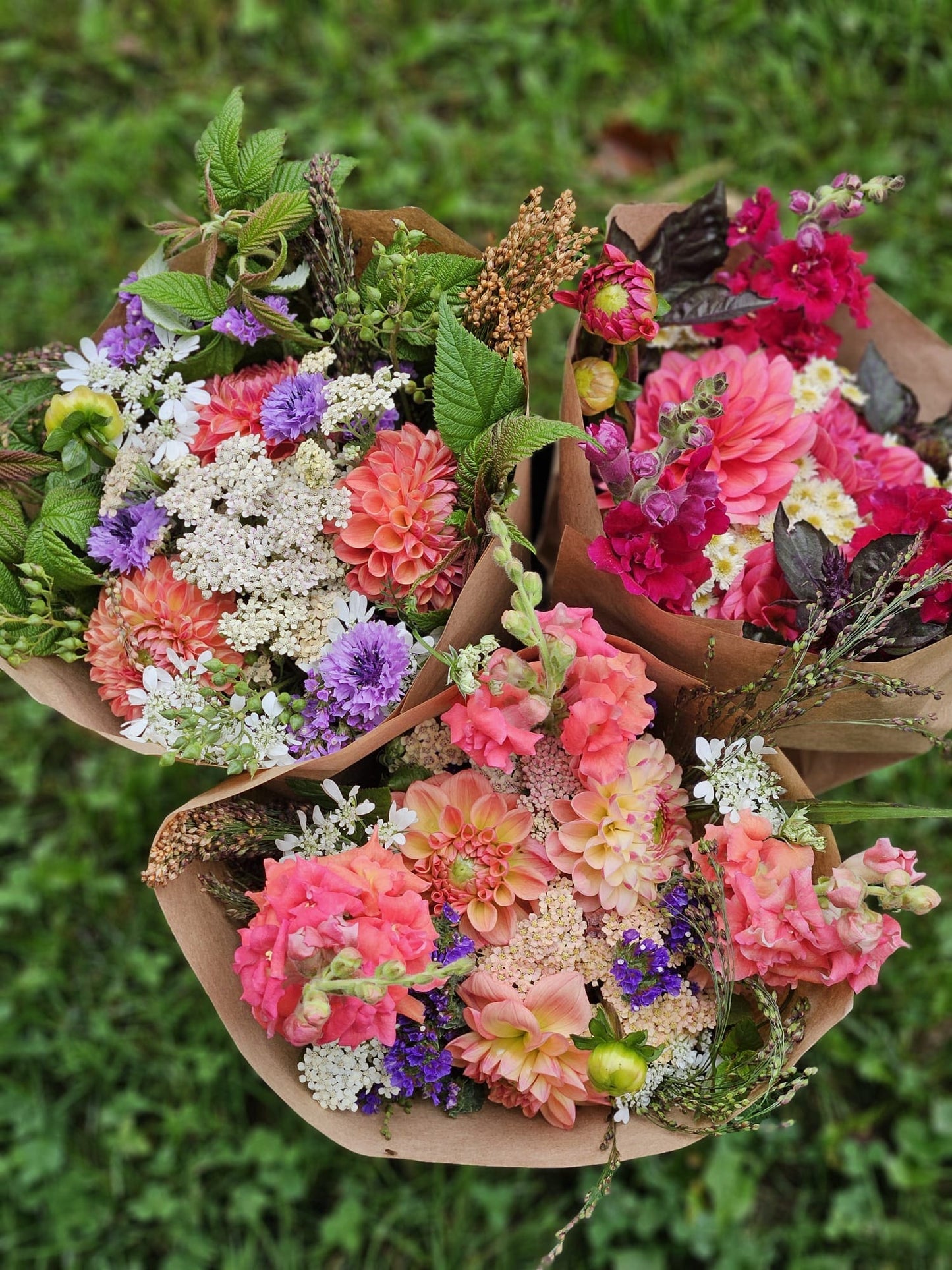 Flower Bouquet Stoney Hill Farm July Weekly Flower Subscription (4 weeks)