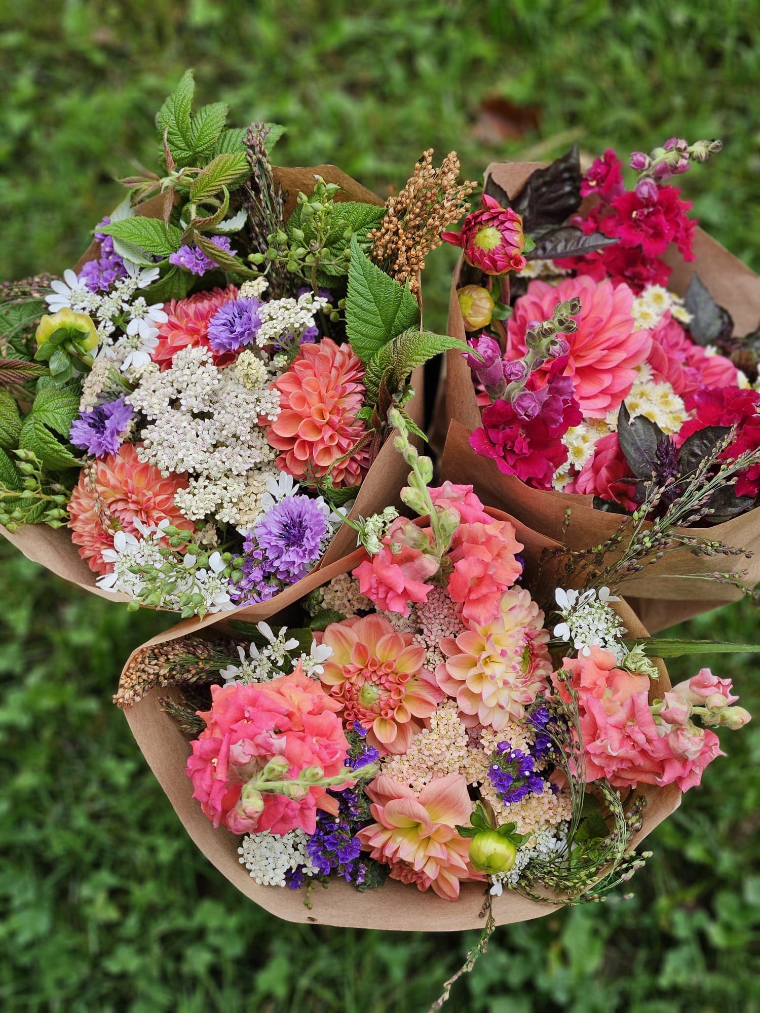 Flower Bouquet Stoney Hill Farm July Weekly Flower Subscription (4 weeks)